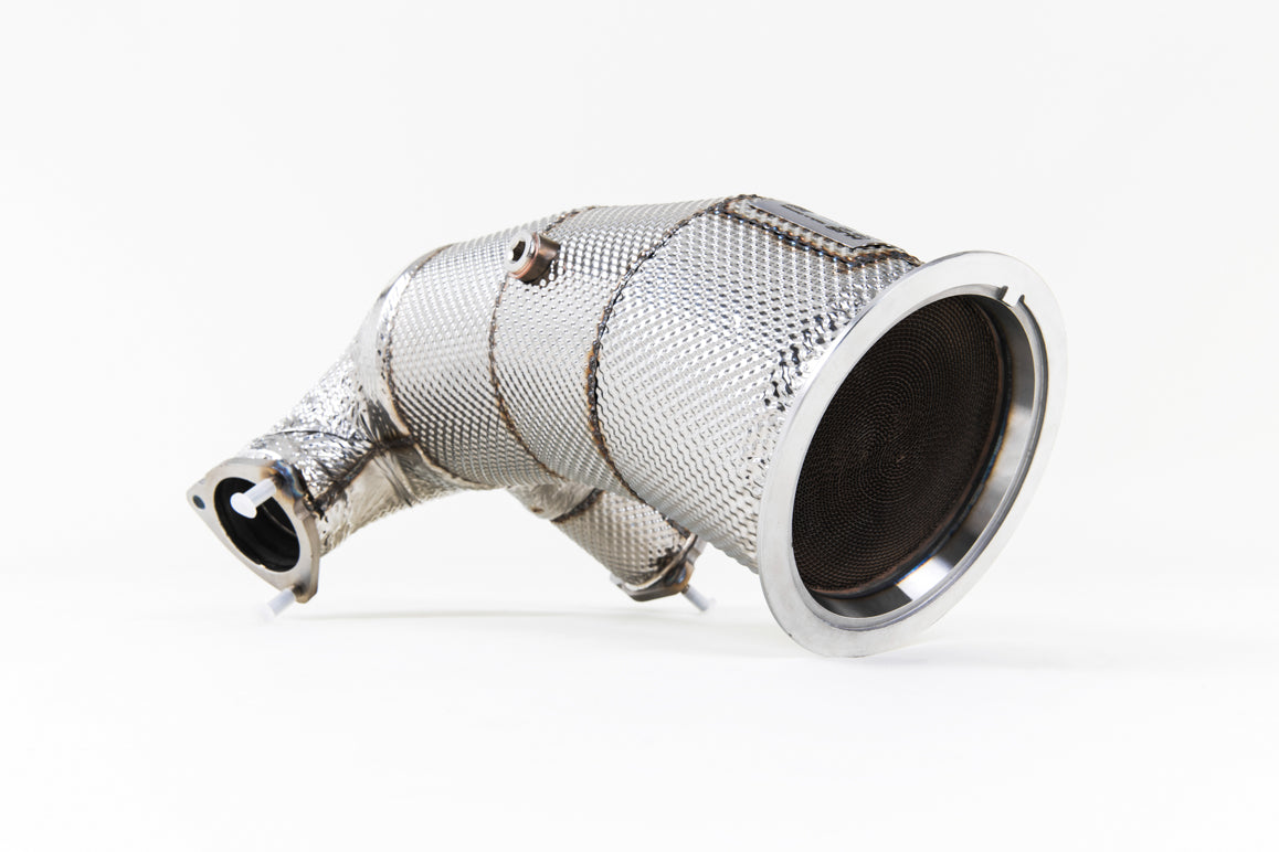 Milltek HJS Tuning ECE Downpipes Audi S4 3.0 Turbo V6 B9
