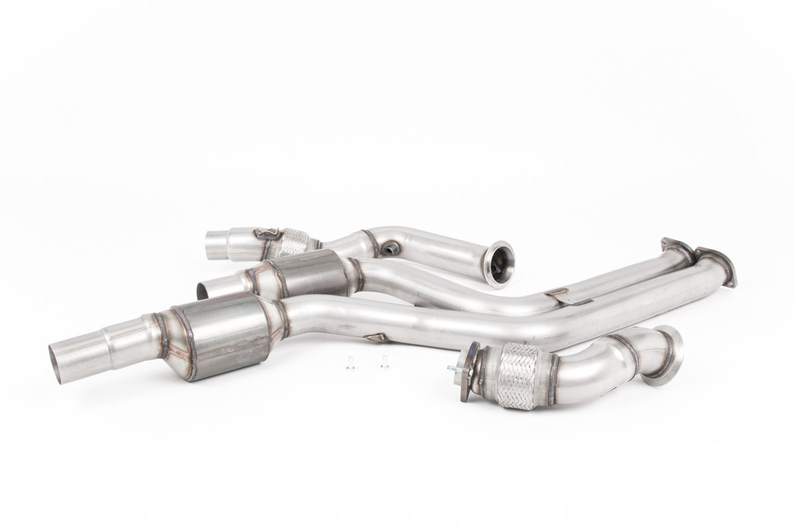 Milltek Large Bore Downpipes and Hi-Flow Sports Cats – BMW