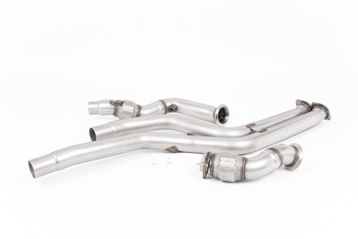 Milltek Large-bore Downpipes and Cat Bypass Pipes – BMW 2Se