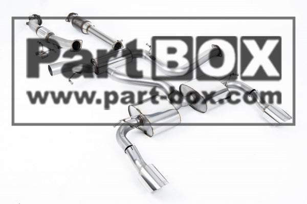 Milltek Turbo-back including Hi-Flow Sports Cat Ford Focus