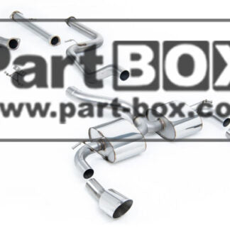 Milltek Turbo-back excluding Hi-Flow Sports Cat Ford Focus