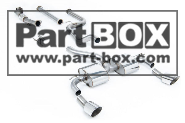 Milltek Turbo-back excluding Hi-Flow Sports Cat Ford Focus