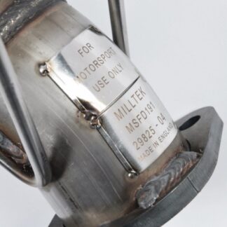 Milltek Large Bore Downpipe and Hi-Flow Sports Cat Ford Fo