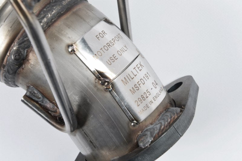 Milltek Large Bore Downpipe and Hi-Flow Sports Cat Ford Fo