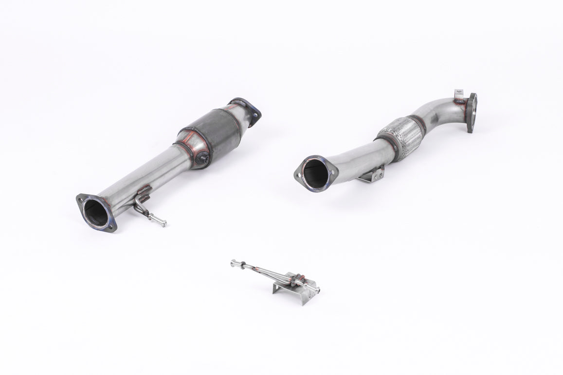 Milltek Large Bore Downpipe and Hi-Flow Sports Cat Ford Fo