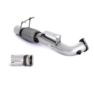 Milltek Large-bore Downpipe and De-cat Ford Focus Mk3 RS