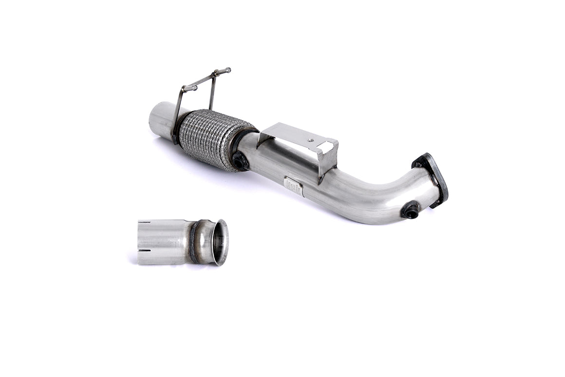Milltek Large-bore Downpipe and De-cat Ford Focus Mk3 RS