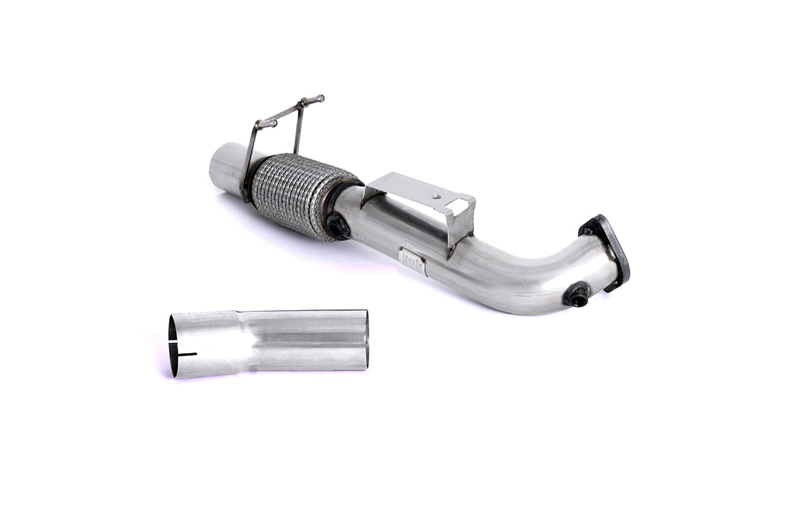 Milltek Large-bore Downpipe and De-cat Ford Focus Mk3 RS
