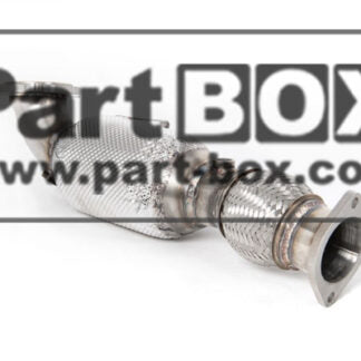 Milltek Large Bore Downpipe and Hi-Flow Sports Cat Ford Fi