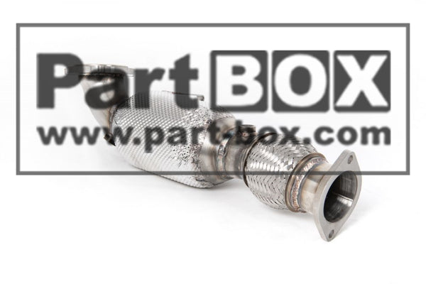 Milltek Large Bore Downpipe and Hi-Flow Sports Cat Ford Fi