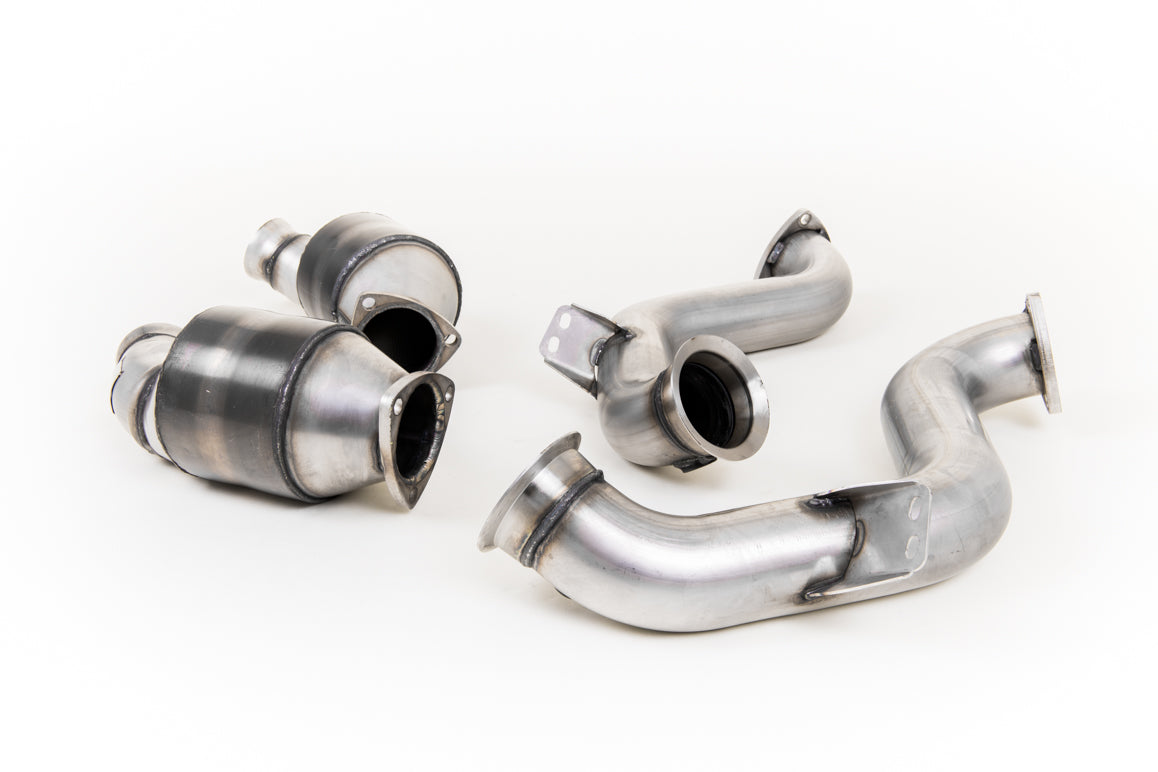 Milltek Hi-Flow Sports Cat and Downpipe Mercedes C-Class