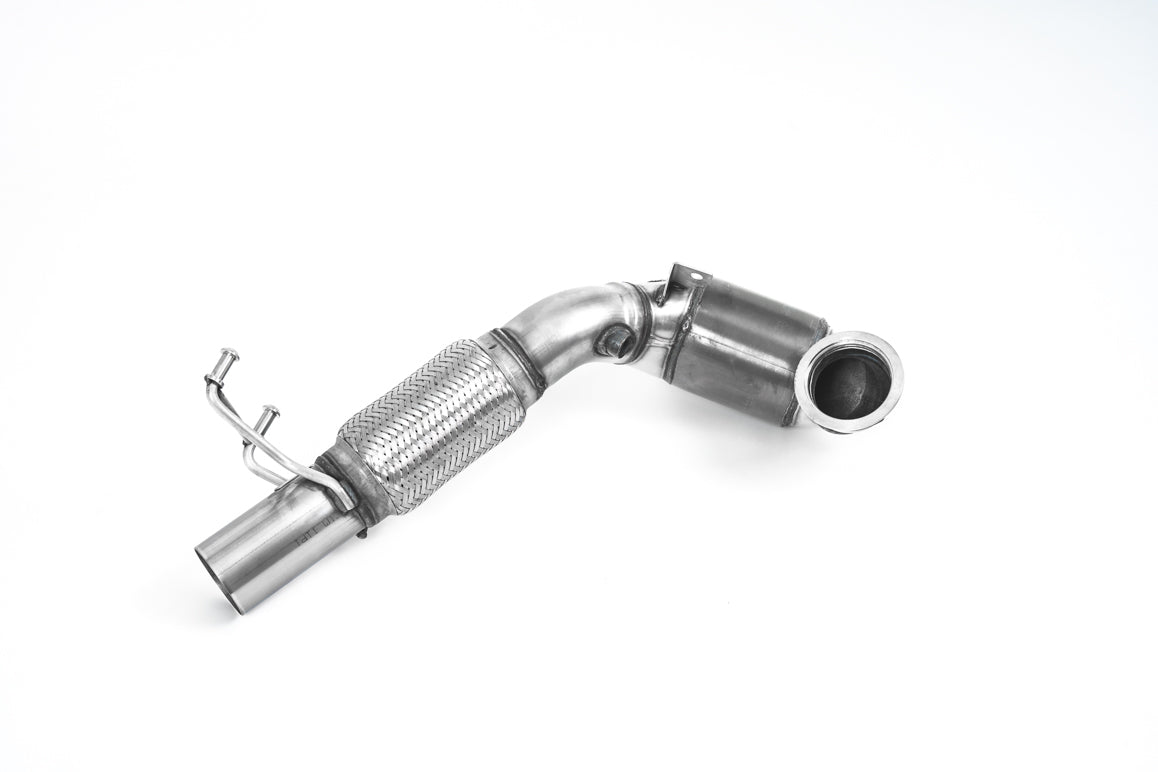 Milltek Large Bore Downpipe and Hi-Flow Sports Cat Seat Le