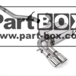 Milltek Cat Back Exhaust Audi A3 2.0T FSI Quattro 5-Door SportBack 04-12 Non-resonated (Louder)