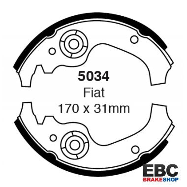 EBC Brake Shoes 5034