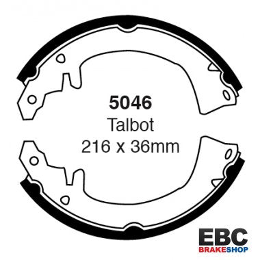EBC Brake Shoes 5046