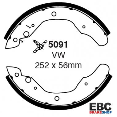 EBC Brake Shoes 5091