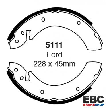 EBC Brake Shoes 5111