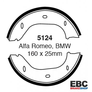 EBC Brake Shoes 5124
