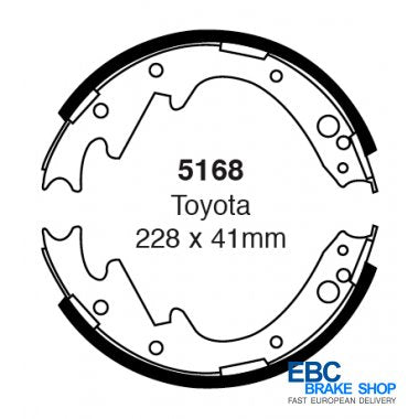 EBC Brake Shoes 5168