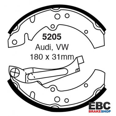EBC Brake Shoes 5205
