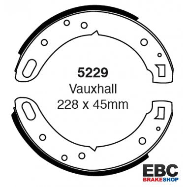 EBC Brake Shoes 5229