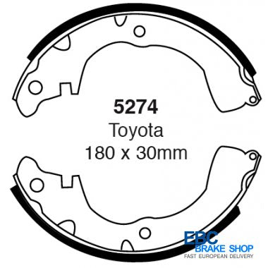 EBC Brake Shoes 5274