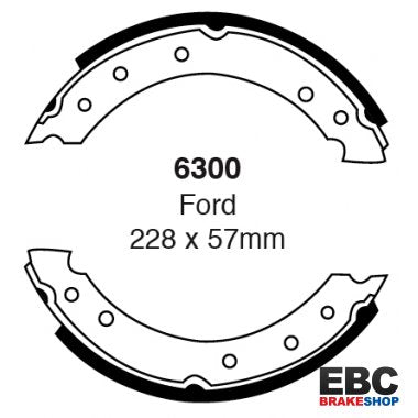 EBC Brake Shoes 6300