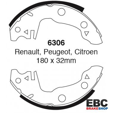 EBC Brake Shoes 6306
