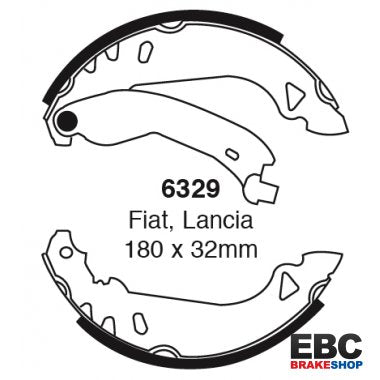 EBC Brake Shoes 6329