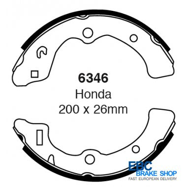 EBC Brake Shoes 6346
