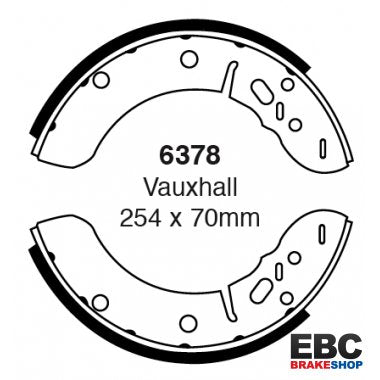 EBC Brake Shoes 6378