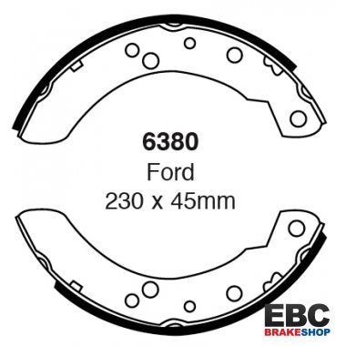 EBC Brake Shoes 6380