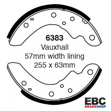 EBC Brake Shoes 6383