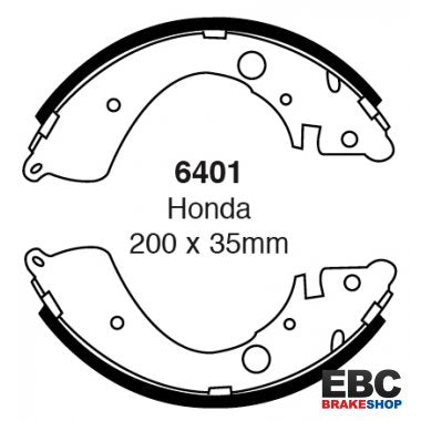 EBC Brake Shoes 6401