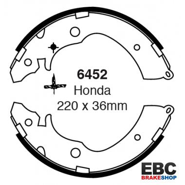 EBC Brake Shoes 6452