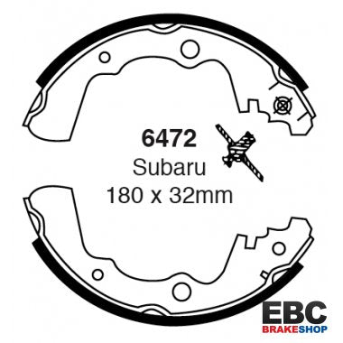 EBC Brake Shoes 6472