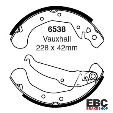 EBC Brake Shoes 6538