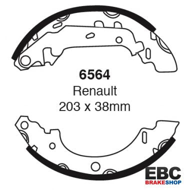 EBC Brake Shoes 6564