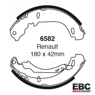 EBC Brake Shoes 6582