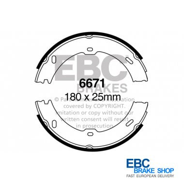 EBC Brake Shoes 6671