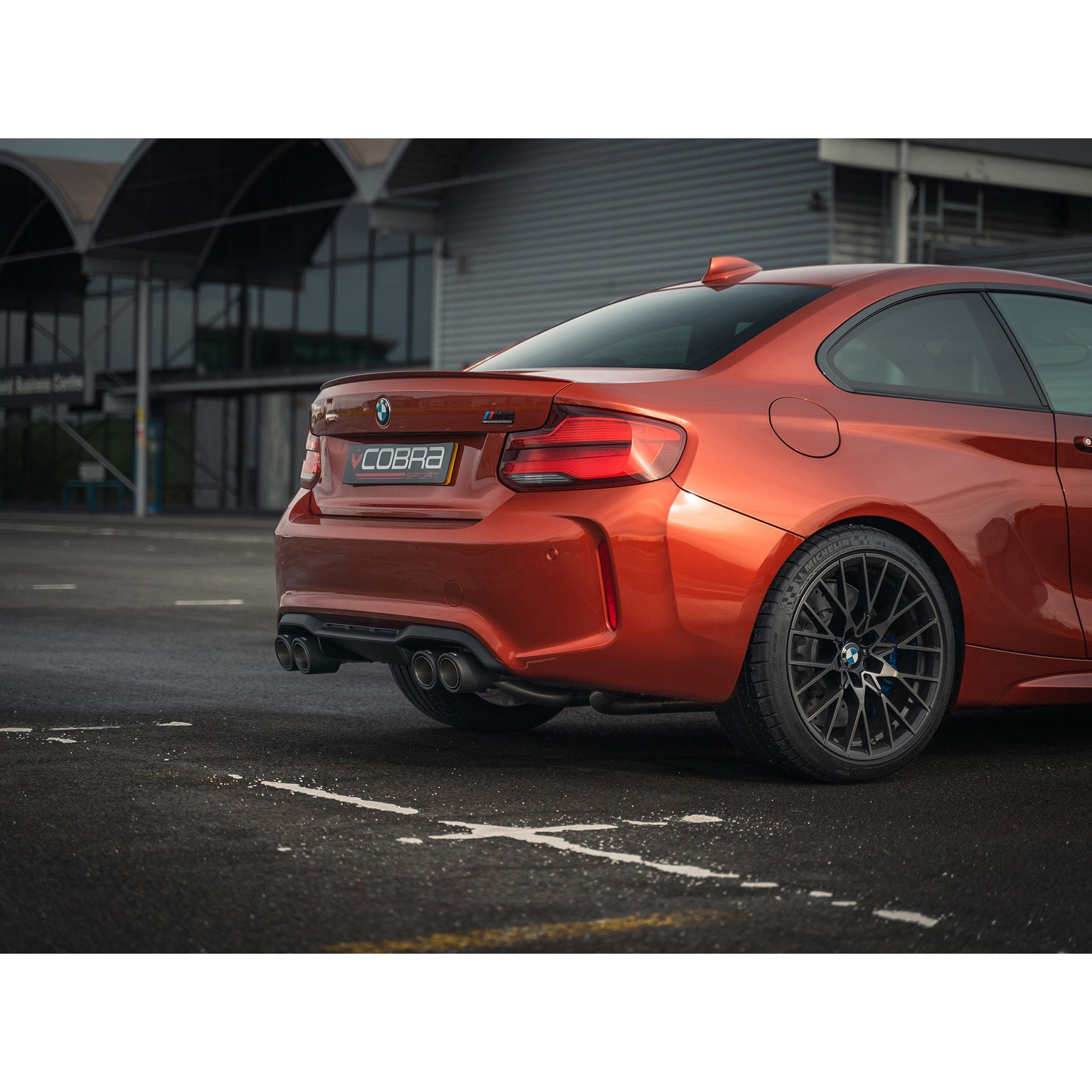 BMW M2 Competition Venom Race Rear Axle Back (Back Box Delete) Performance Exhaust