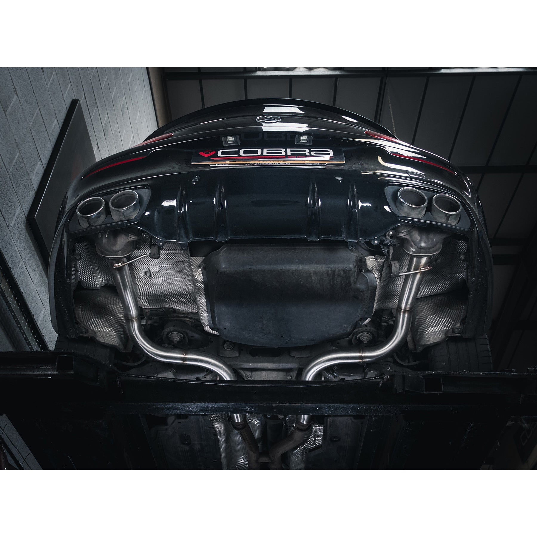 Mercedes-AMG C43 Venom Rear Performance Exhaust