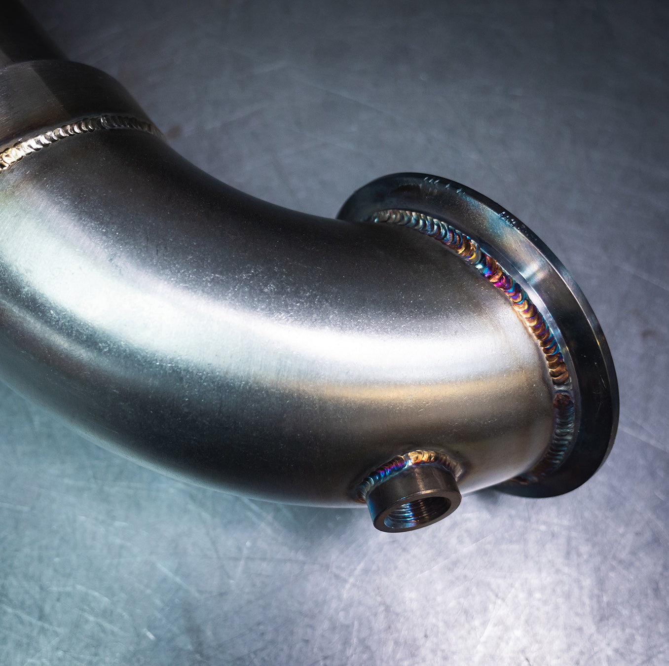 VW Golf R (Mk8) 2.0 TSI (21>) Front Downpipe Sports Cat / De-Cat Performance Exhaust