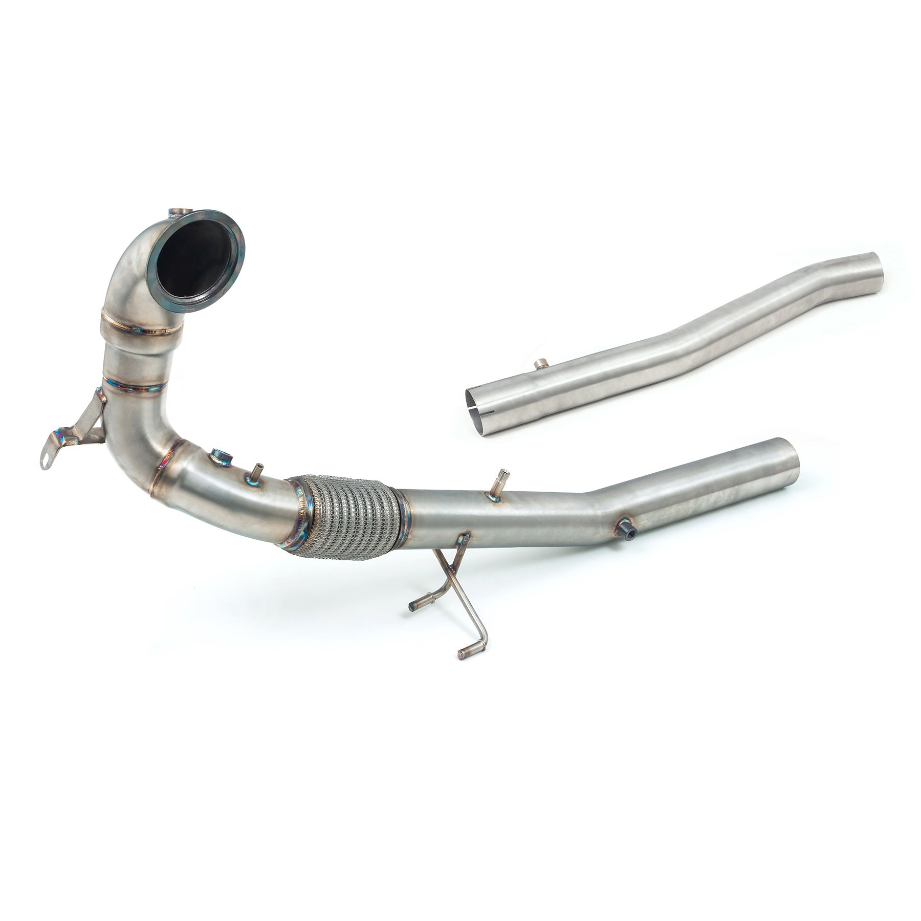 VW Golf R (Mk8) 2.0 TSI (21>) Front Downpipe Sports Cat / De-Cat Performance Exhaust