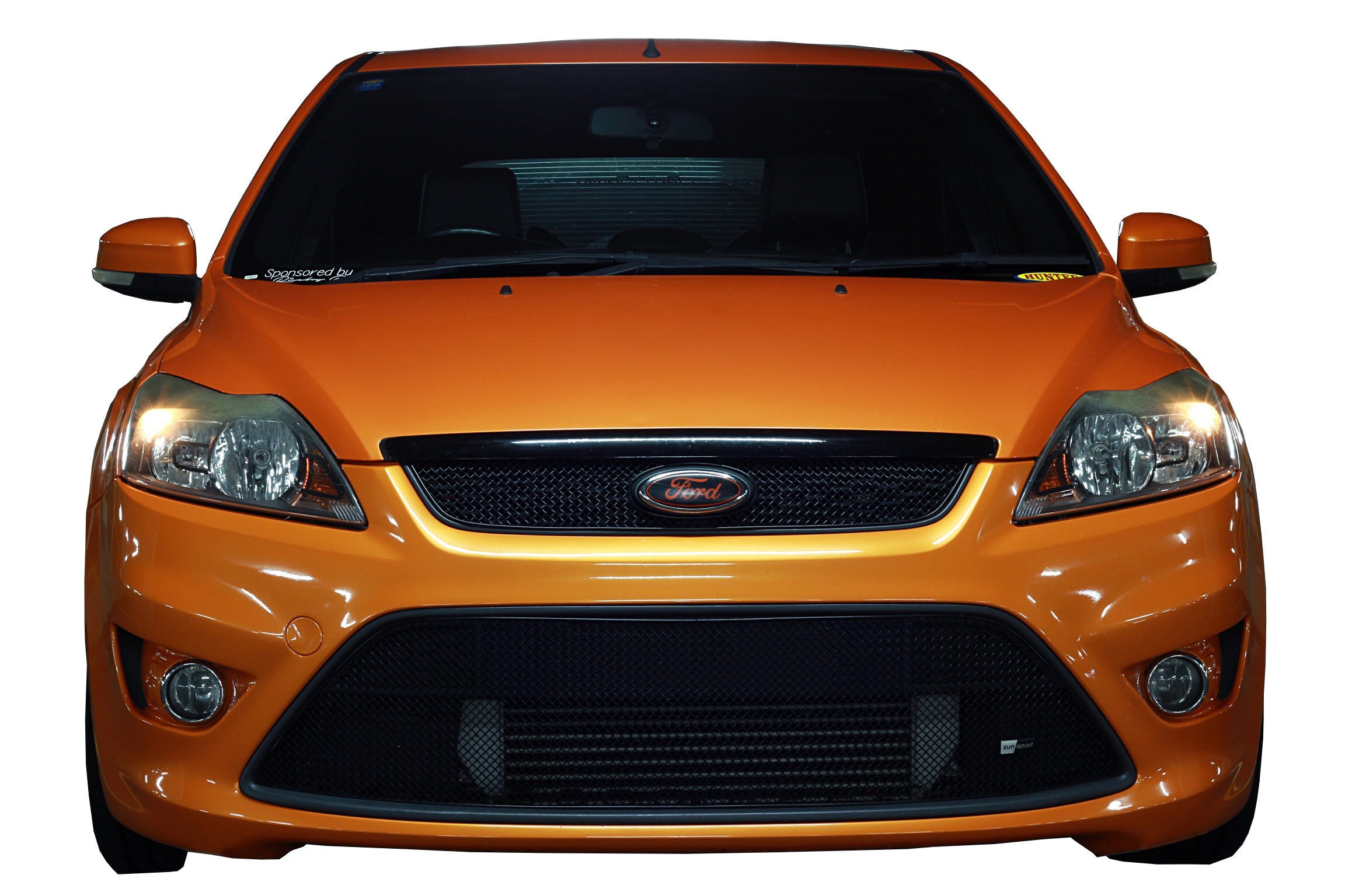 Zunsport New Ford Focus ST 2008 - 2010 Front Grille Set With Full Lower Black