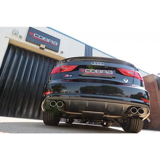 Audi S3 (8V) Saloon (Non-Valved) (13-18) Cat Back Performance Exhaust