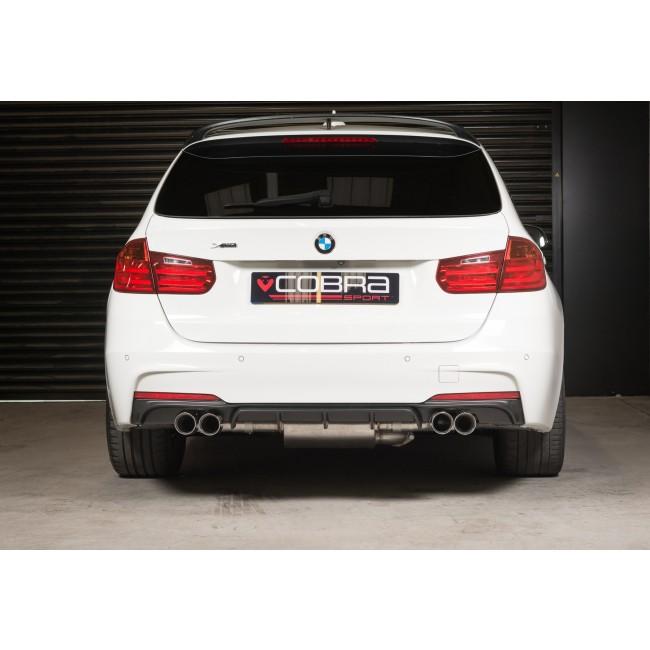 BMW 335D (F30/F31) Quad Exit M3 Style Exhaust Conversion