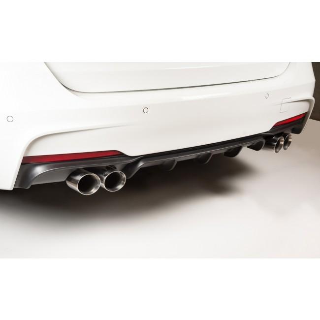 BMW 320i (F30 LCI/F31 LCI) (2011-19) Quad Exit M3 Style Performance Exhaust Conversion