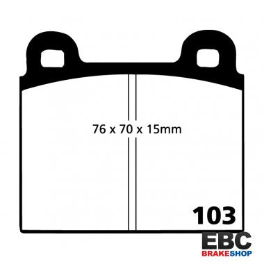 EBC Ultimax Brake Pads DP103