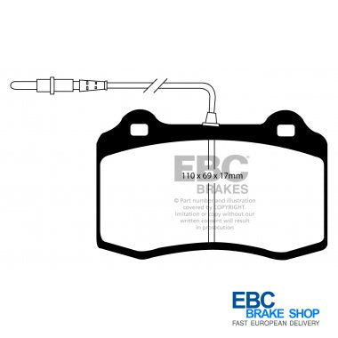EBC Ultimax Brake Pads DP1031/2